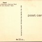 Sunset Over Great Smokey Mountains National Park TN 1950's VTG Unposted Postcard