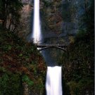 Multnomah Falls Portland Oregon Columbia River Vintage 1999 Posted Postcard