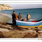 The Landscapes and Customs of Sesimbra Portugal Vintage 1995 Posted Postcard