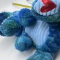Kellytoy Blue Plush Dinosaur Trex 2020 Stuffed Animal Toy 11â