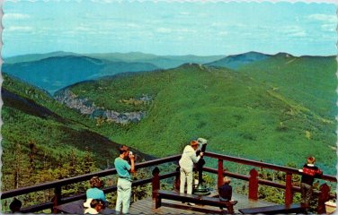Smugglers Notch Mt Mansfield Stowe Vermont VT 1950's VTG Unposted Postcard