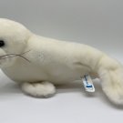 Vintage -Sea World -White Seal Pup Plush - 15"