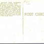 Yosemite National Park Fire Fall Glacier Point 1950's Vintage Unposted Postcard