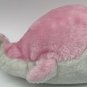 VINTAGE RUSS BERRIE Pink Stuffed Wally The Whale STUFFED ANIMAL PLUSH RATTLE 10&acirc;��