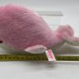 VINTAGE RUSS BERRIE Pink Stuffed Wally The Whale STUFFED ANIMAL PLUSH RATTLE 10&acirc;��