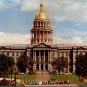 Colorado State Capitol Denver Colorado CO 1950's VTG Unposted Postcard
