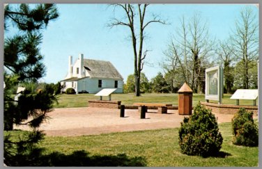 Stonewall Jackson Shrine Guinea Fredericksburg Va Vintage 1970's Postcard