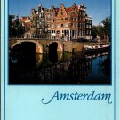 Amsterdam Brouwersgracht hoek Prinsengracht Netherlands VTG 1990 Posted Postcard