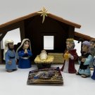 Bible Toys THE NATIVITY Playset Pvc Figures Manger 19 Pieces Christmas Complete