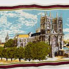 New Vintage Linen Kitchen Dish Towel Westminster Abbey London 17.5”x12”