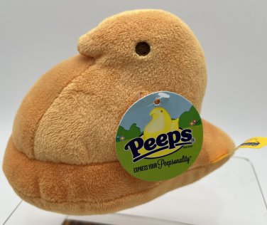 Peeps Orange Easter Marshmallow Plush Chick Dandee 5" NWT