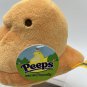 Peeps Orange Easter Marshmallow Plush Chick Dandee 5" NWT