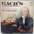 Bach's Greatest Hits Vol 2 Ormandy Philadelphia Ochestra Heifetz Friedman RCA LP