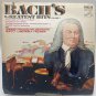 Bach's Greatest Hits Vol 2 Ormandy Philadelphia Ochestra Heifetz Friedman RCA LP