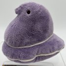 Peeps Purple with White Piping Chick Plush Just Born 5" Easter Stuffed RARE