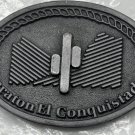 Sheraton El Conquistador Hotel Golf Belt Buckle Souvenir Puerto Rico Vintage