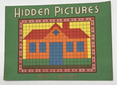 Gabriel Hidden Pictures Toys And Objects New York softcover Vintage 1941 Book