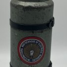 Stanley Thermos Vacuum Rustic Green Bottle 1979 Electrical Union Workers Sticker