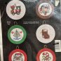 Needle Magic Counted Cross Stitch Christmas Ornaments SEALED