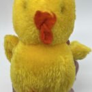 Russ Berrie & Co Yellow Plush Duck Chick 5” 1970s #248