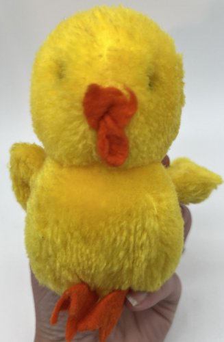 Russ Berrie & Co Yellow Plush Duck Chick 5&acirc;�� 1970s #248