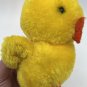 Russ Berrie & Co Yellow Plush Duck Chick 5&acirc;�� 1970s #248
