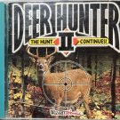 Deer Hunter 2 The Hunt Continues PC CD-ROM Wizard Works 1998 95/98