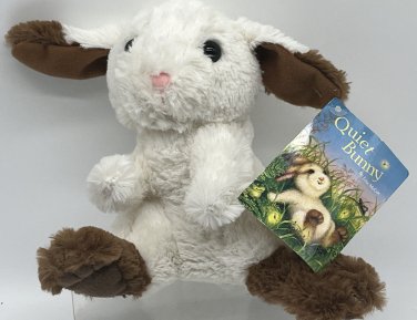 QUIET BUNNY Plush Rabbit Lisa McCue Stuffed Rabbit With Tags