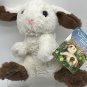 QUIET BUNNY Plush Rabbit Lisa McCue Stuffed Rabbit With Tags