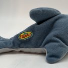 Flipper Dolphin Beanie Plush 9” Stuffed Animal Bean Bag Blue Soft Toy 1996