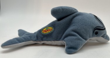 Flipper Dolphin Beanie Plush 9&acirc;�� Stuffed Animal Bean Bag Blue Soft Toy 1996