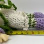Handmade Strawberry Shortcake Grape Girl 19&acirc;�� Doll Crochet Vinyl Hands Face