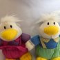 Gibson Greetings Easter Plush 1994 Darcie Duck & Dudley Duck 3&acirc;��