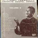 Doris Akers Favorite Gospel Songs Vol 2 Organ Sheet Music Religious 1966