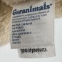 Garanimals MY FIRST BEAR 10&acirc;�� Rattle Plush Stuffed Baby Lovey Toy Tan Silver Bow