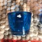 Leonardo Cobalt Blue Colored Glass Votives Made In Germany Set of 2