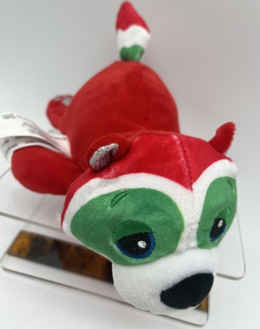 Cutetitos Pizzaitos Wolfito Dog Pizza Stuffed Animal Toy Small Red Multicolor