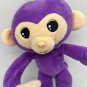 Fingerlings HUGS - Kiki - Advanced Interactive Plush Baby Purple Monkey Pet
