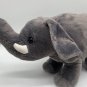 Destination Nation AURORA Elephant Tusk up Gray Plush 14&acirc;�� Stuffed Animal