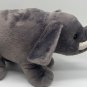 Destination Nation AURORA Elephant Tusk up Gray Plush 14&acirc;�� Stuffed Animal