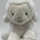 Child of Mine Carters White Lamb Plush Rattle Stuffed Animal Baby Toy Lovey Soft