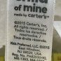 Child of Mine Carters White Lamb Plush Rattle Stuffed Animal Baby Toy Lovey Soft