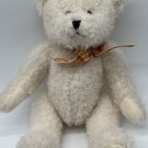 Ganz Plush Shaggy Teddy Bear 11" Murdoch Cream/ Off white