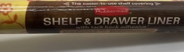 Rubbermaid Shelf Liner Flower Power Yellow Orange Daisies USA #1617 NOS