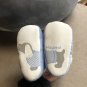 Mayoral Baby Slippers Booties Blue Knit Suede Bottoms