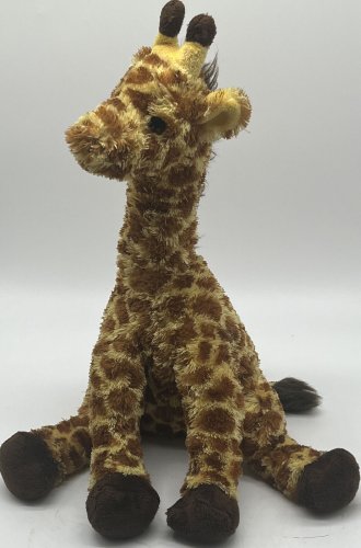 TY Silk Classic Giraffe Hightops 14" Large Plush Stuffed Animal 2010. Safari