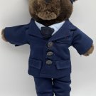 US Air Force (USAF) Male Officer Dress Uniform 10in Mini Teddy Bear