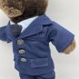 US Air Force (USAF) Male Officer Dress Uniform 10in Mini Teddy Bear