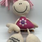 Fulanita Fulanitos Floripondia Doll Plush Pink 15” Stuffed Toy