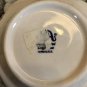 Delft DELFT HOLLAND Windmill Ashtray Cobalt Blue White Flowers